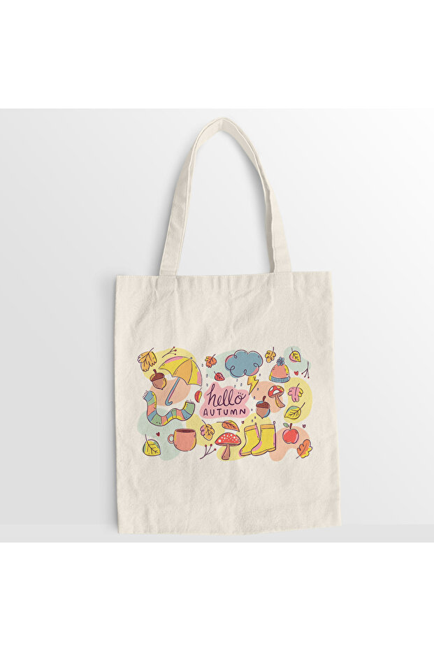 Fall Elements canvas bag - 1