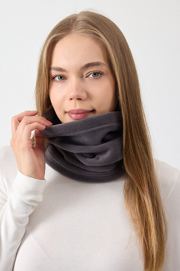 Special Design Multifunctional Flexible 100% Micro Fleece Women's Neck Warmer