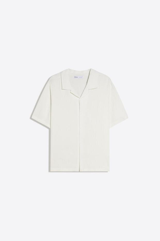 Kısa kollu rustik gömlek - 5