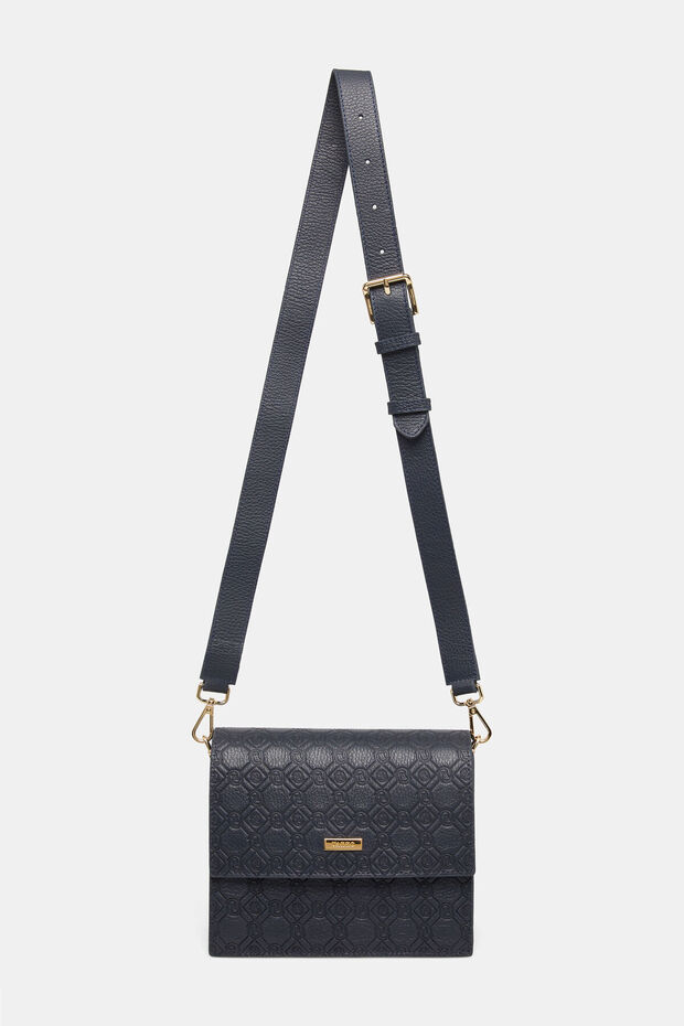 LACİVERTMONOGRAMDERİÇANTA - 2