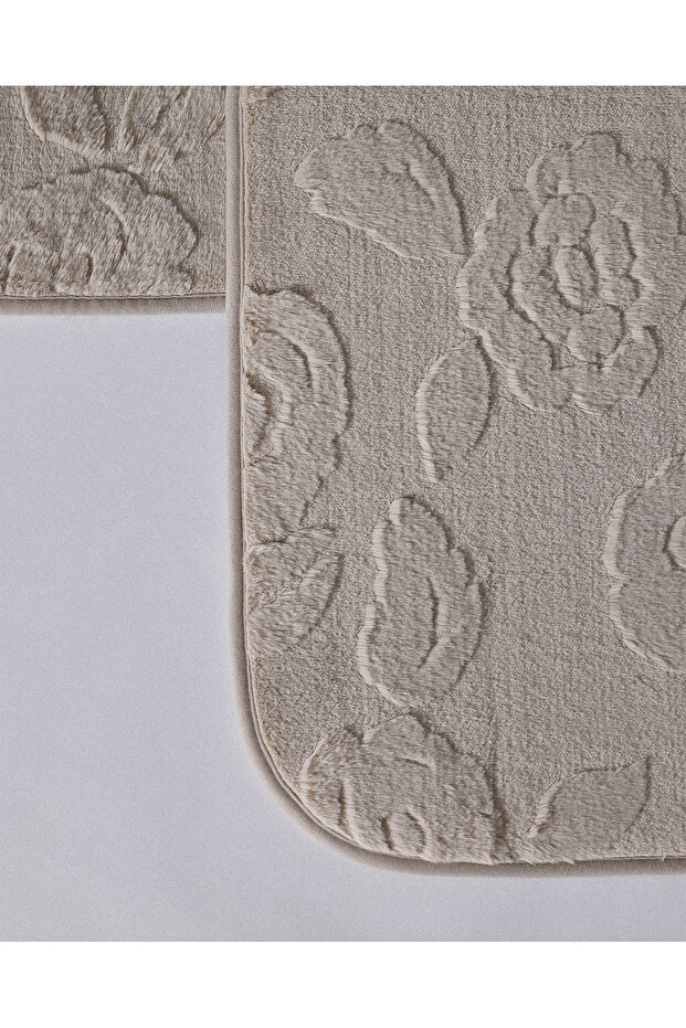 Frisson 2'li Banyo Paspası - Bej - 2