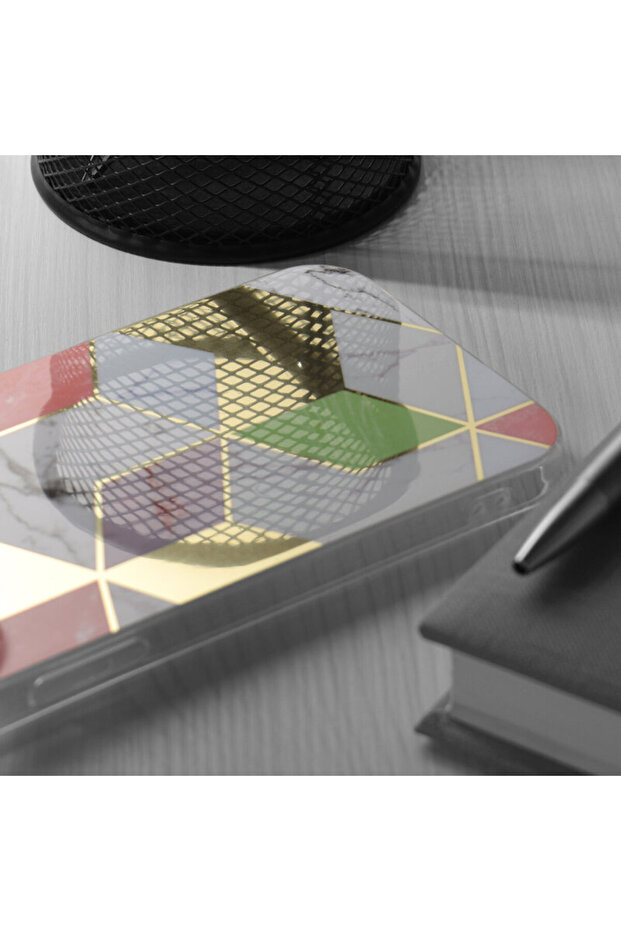 iPhone 15 Pro Max Marble, Purple Hex Case - 2