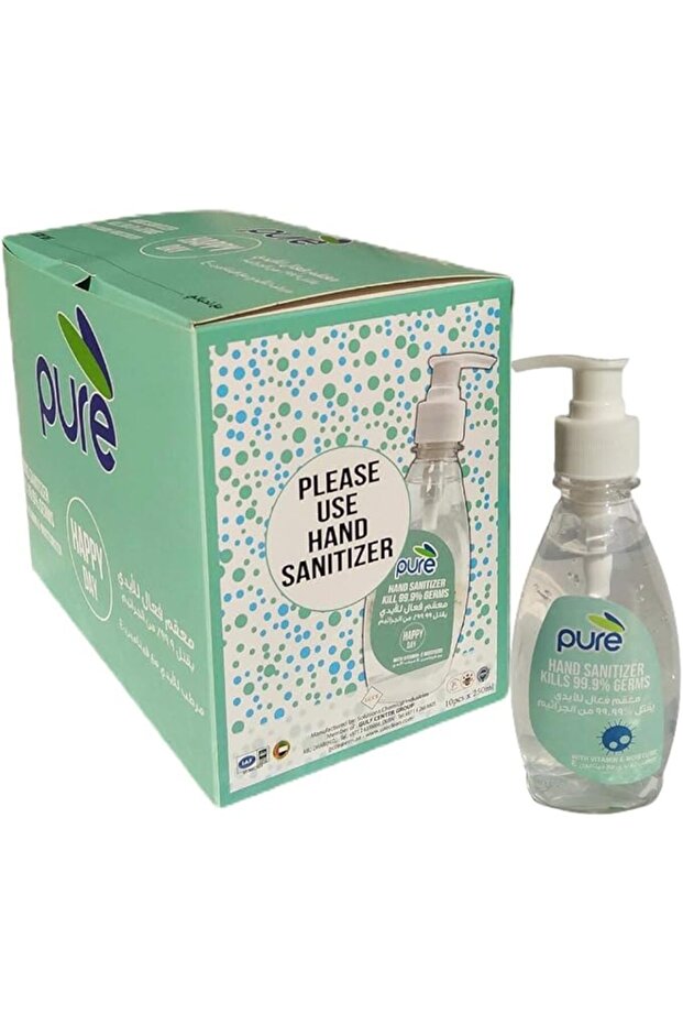 HAND GEL SANITIZER 250ML, 20PCS / BOX, WITH EFFICIENCY OF 99.999%
