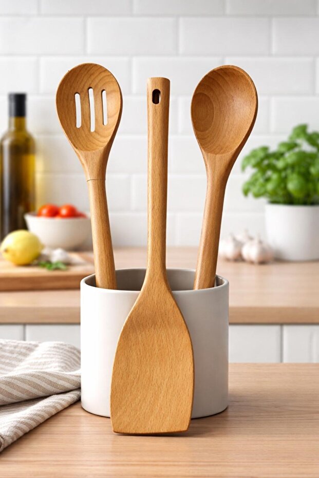 Beech Set of 3 Spoons
