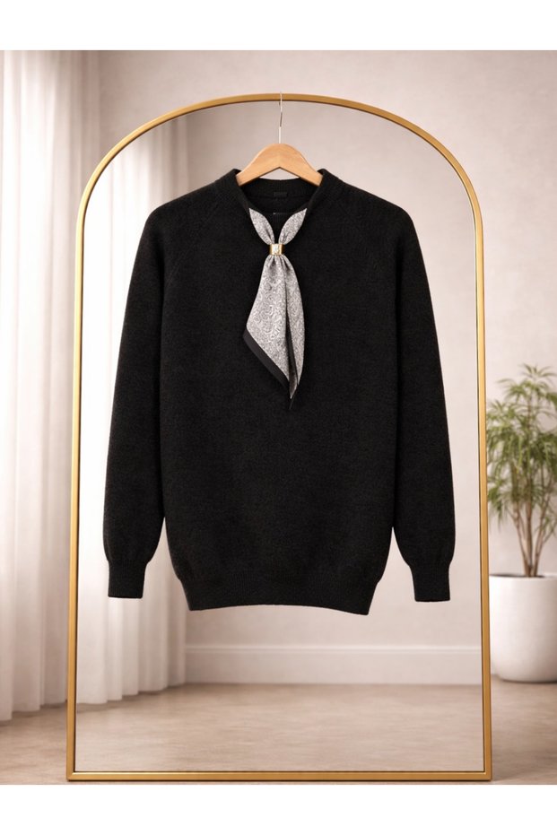 Women's Fularli Soft Fabric Thick Sweater