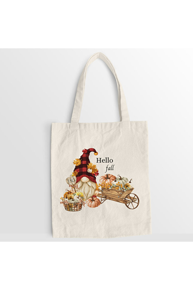 Hello Fall canvas bag - 1