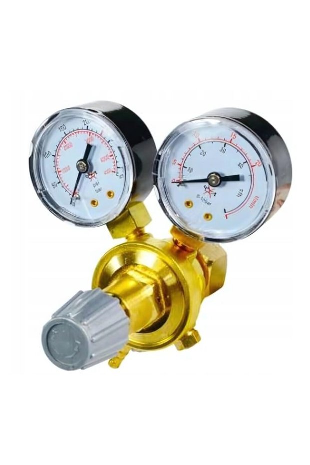 Pressure regulator reducer clock, CO2 and argon,