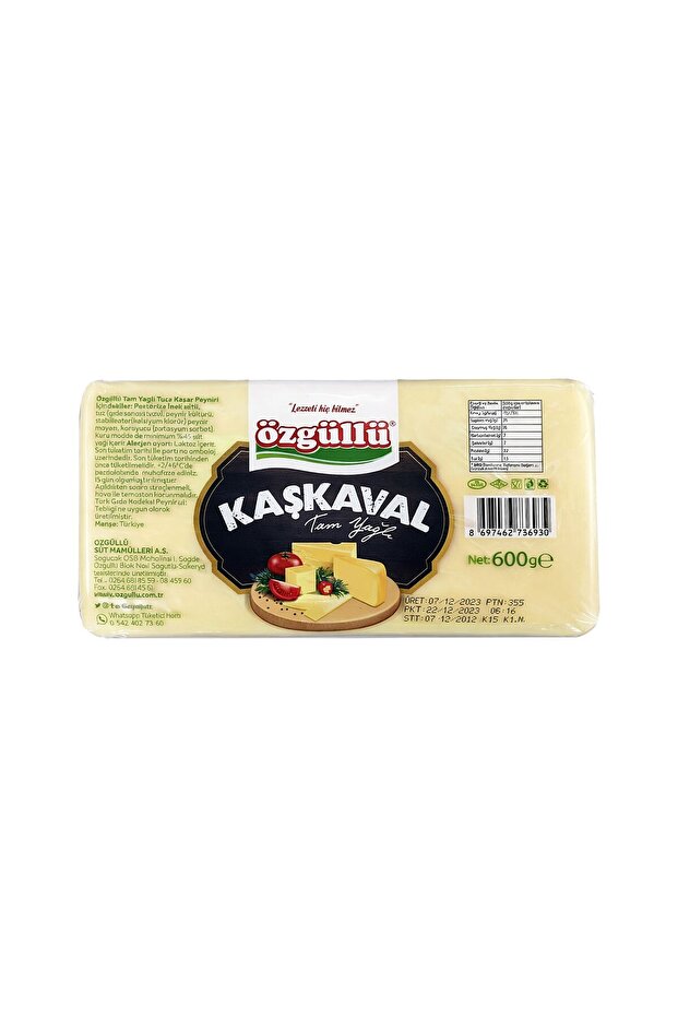 Kaşkaval Peyniri 600 gr x 2 Adet - 2
