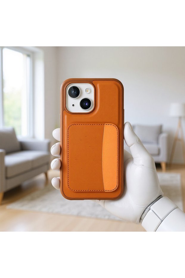 Case Compatible with iPhone 14 Mobile Phone X-Card Silicone Cover with Card Holder