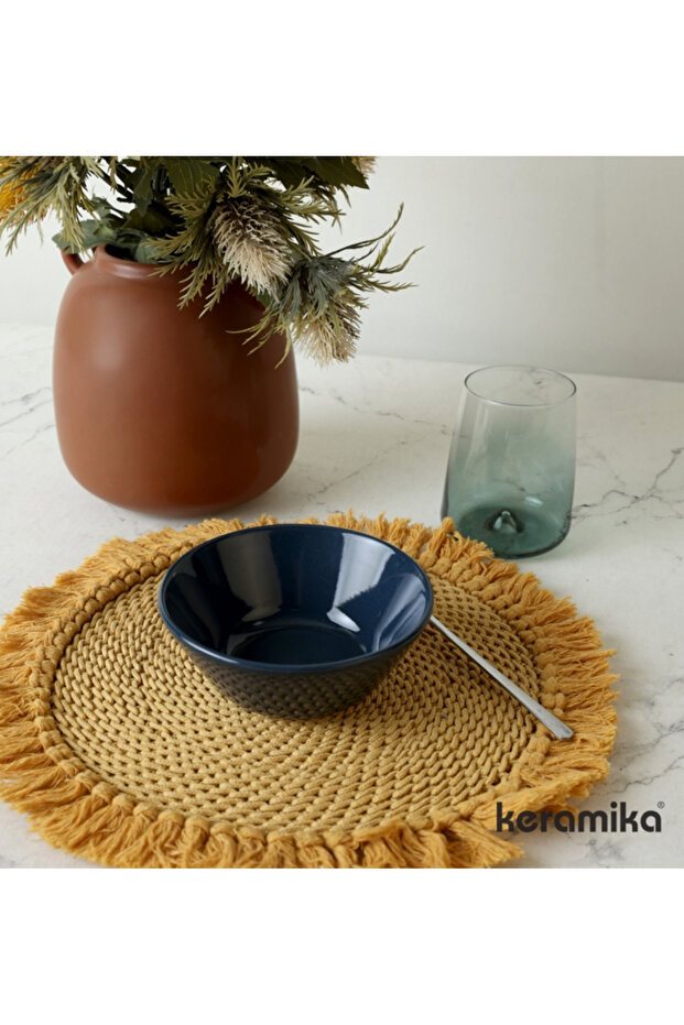 Hitit Soup Bowl 14 cm Petrol Blue Set of 6