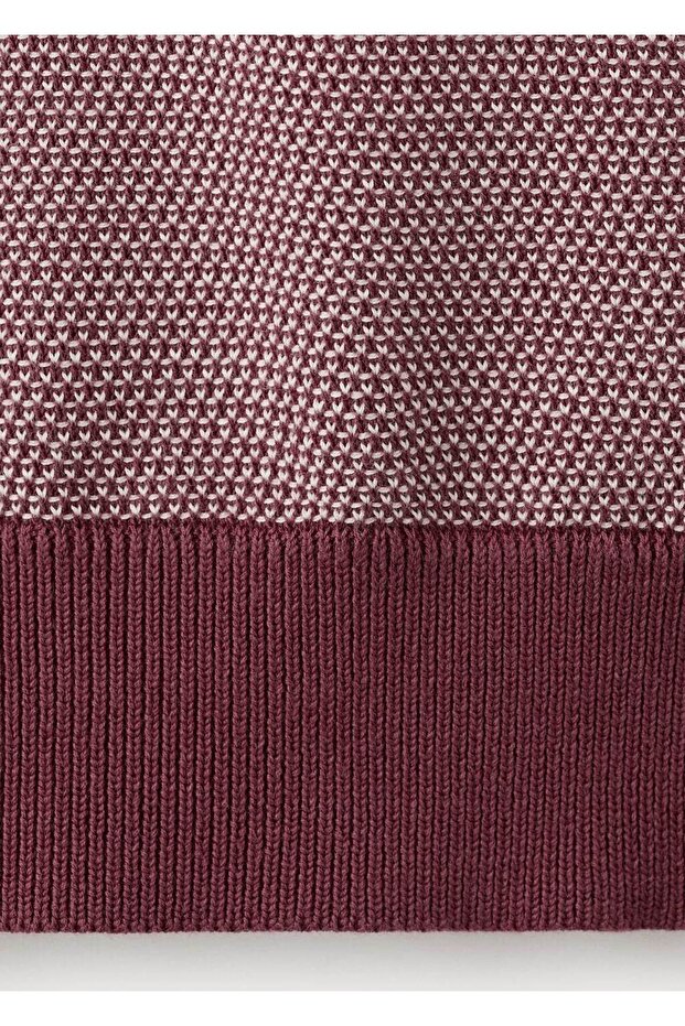 %100 pamuklu kombinli örme polo - 5