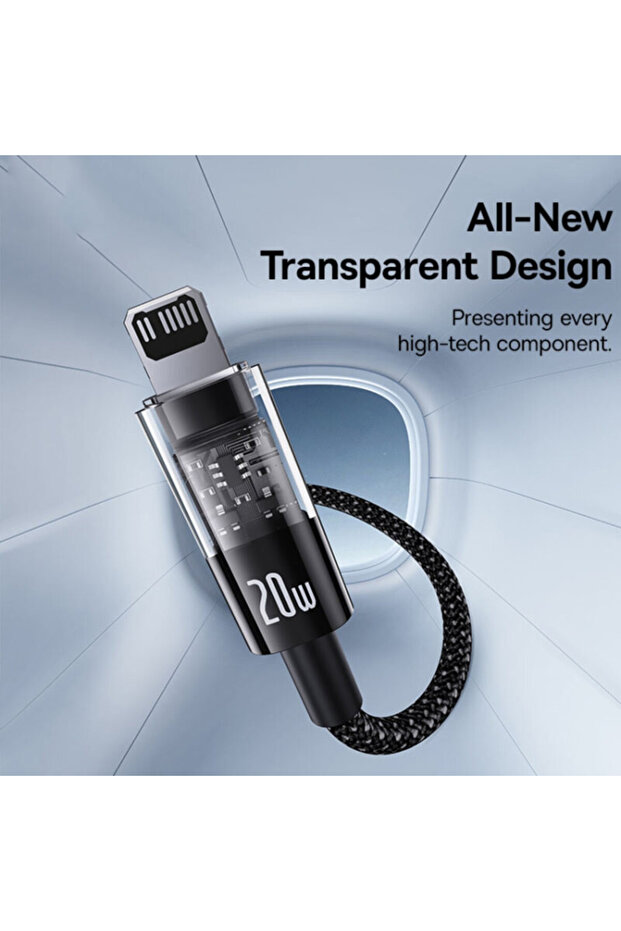 Lightning Fast Charge Data Cable Baseus, 20W, 1m - 2