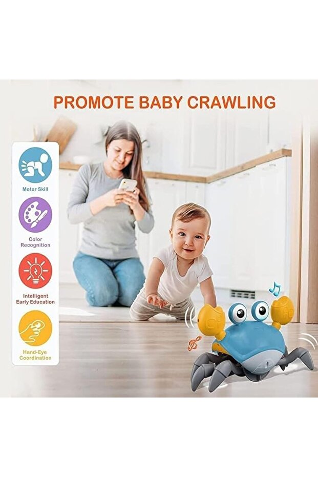 Interactive Crab Toy - 3