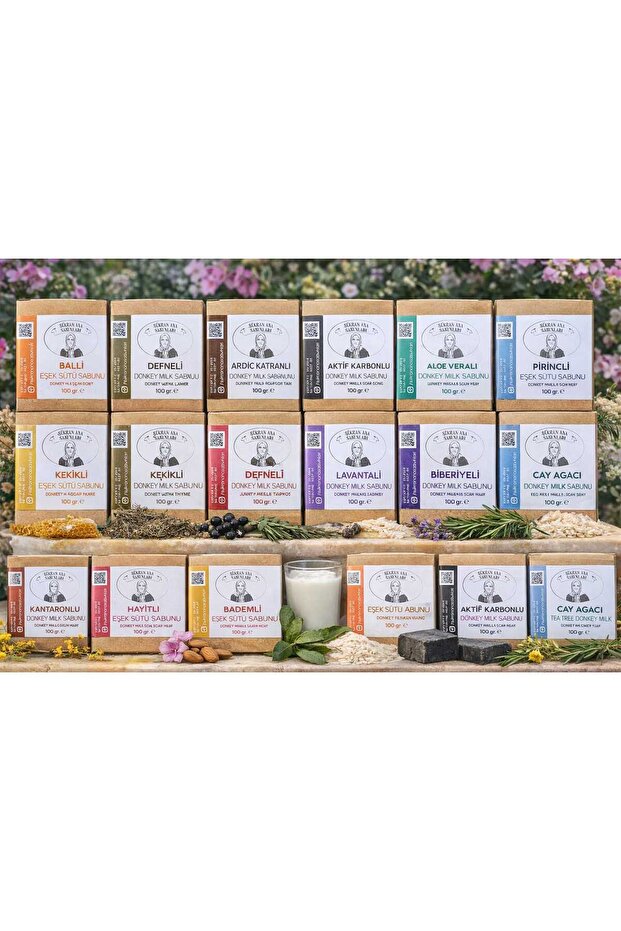 15-Pack Donkey Milk Soap Mega Set