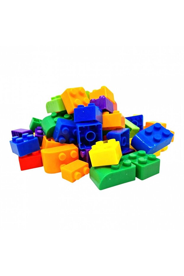 Construction set, 75 pieces, plastic bricks, 35x29cm - 2