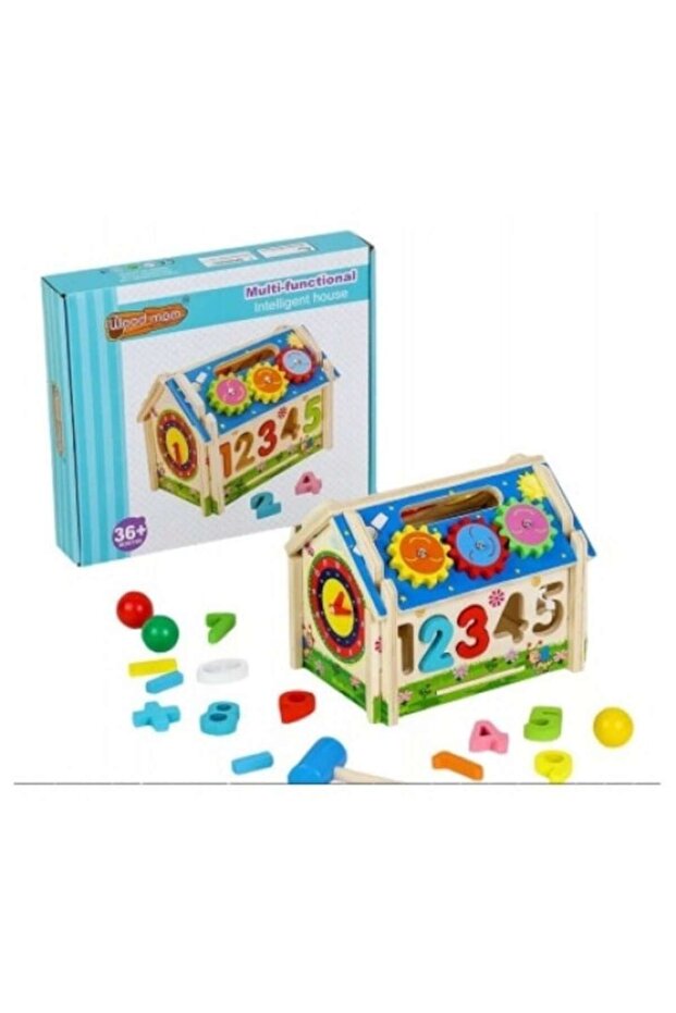Educational sorter, house with interactive elements - 3