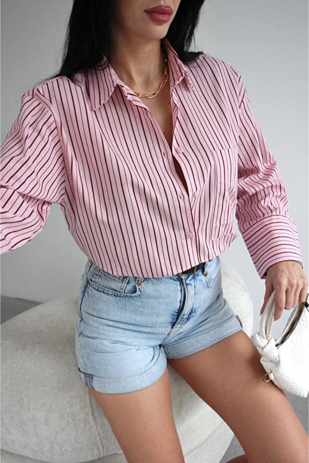 ÇİZGİLİ GÖMLEK - 1