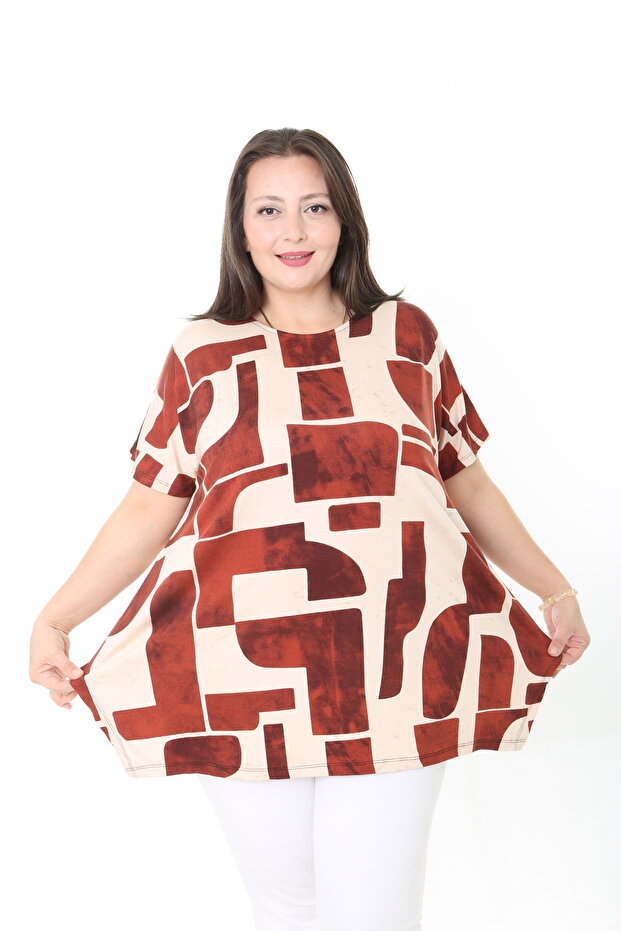 Women's Full Lycra Plus Size Tunic