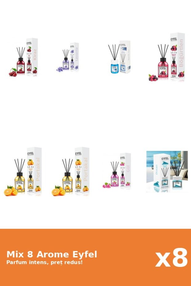 Set 8 Mix Variat: 7 arome