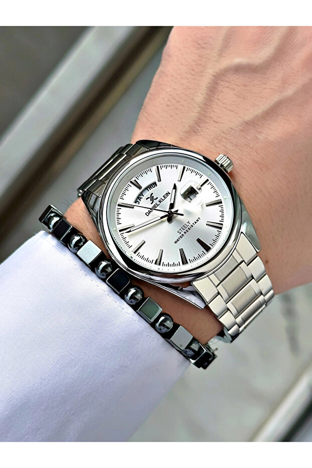 ساعة يد رجالية وظيفية - 5