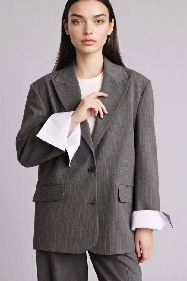 Oversıze Blazer Ceket G8900AX26SP - 1