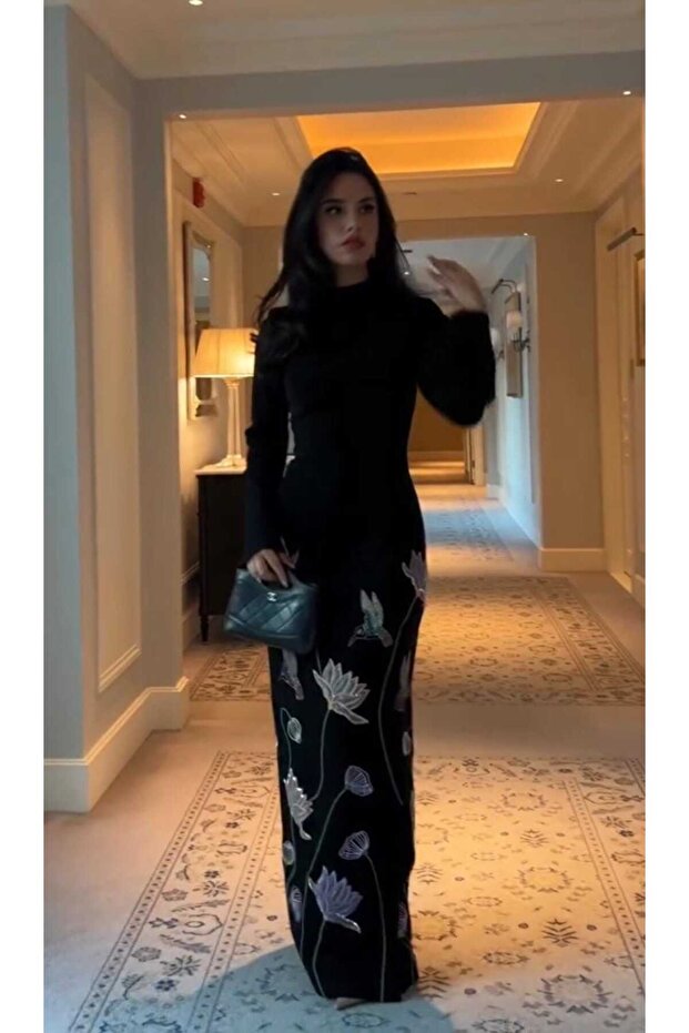 computer embroidery abaya - 2