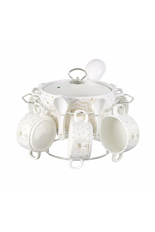 ORCHID 16PCS SOUP SET