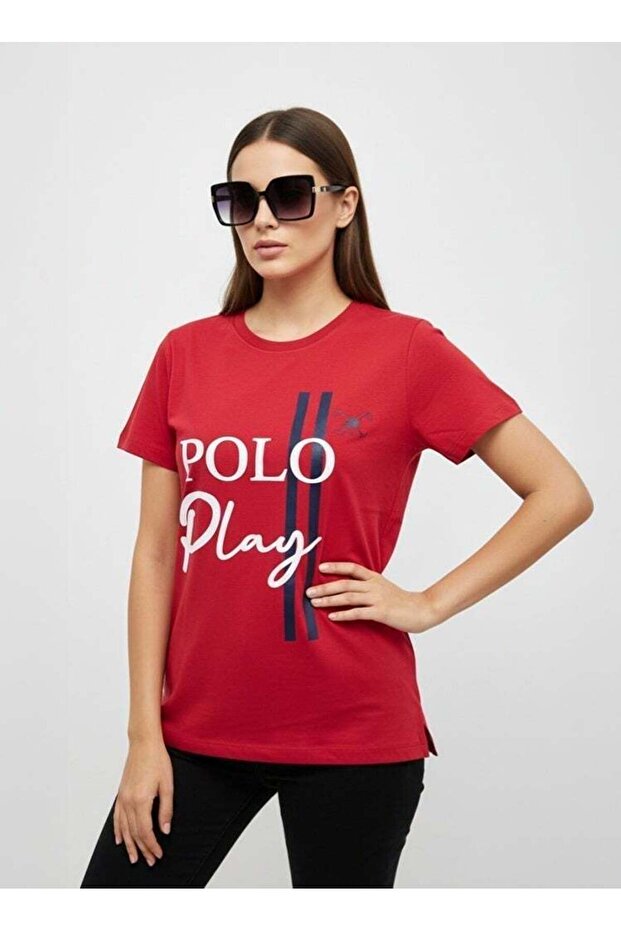 Girls Graphic T-shirt -RED