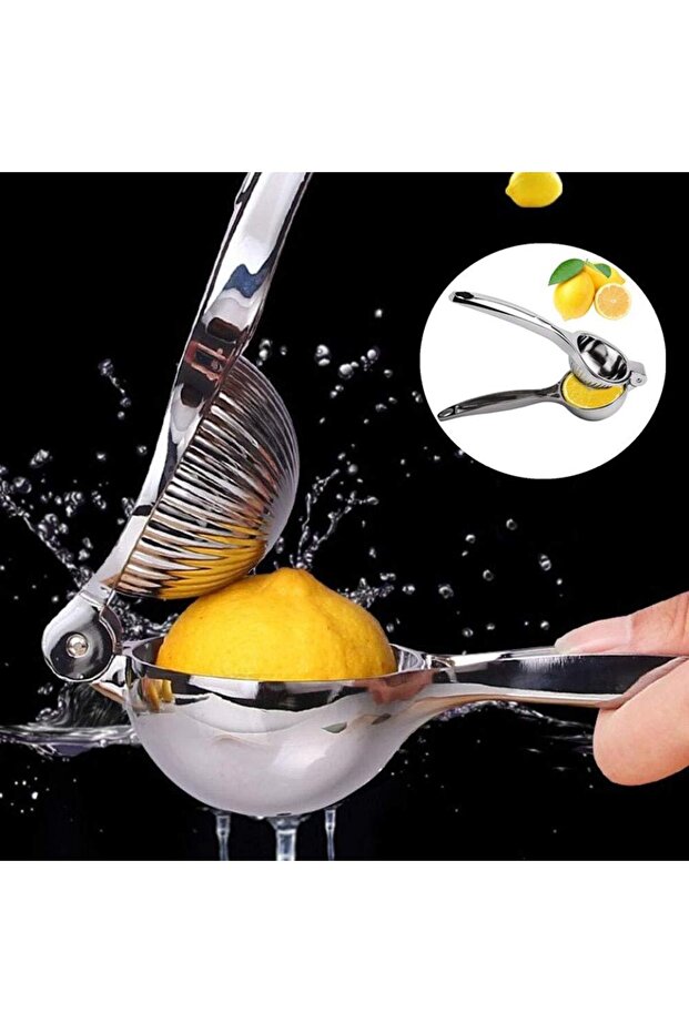 Stainless Metal Lemon Squeezer Tkebt Metal