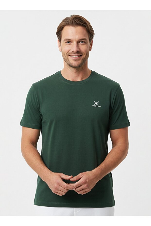 Mens Graphic T-shirt -GREEN