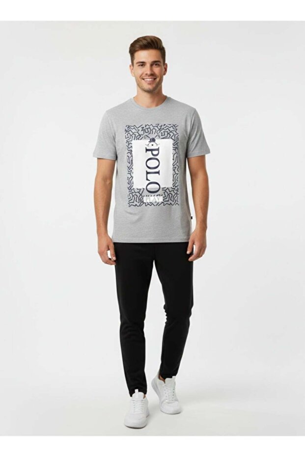 Mens Graphic T-shirt -GREY