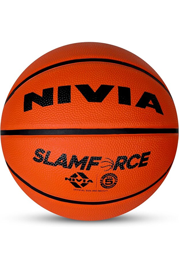 Official Size Rubber Basketball for Indoor Outdoor Play Training Match Ball Durable Grip