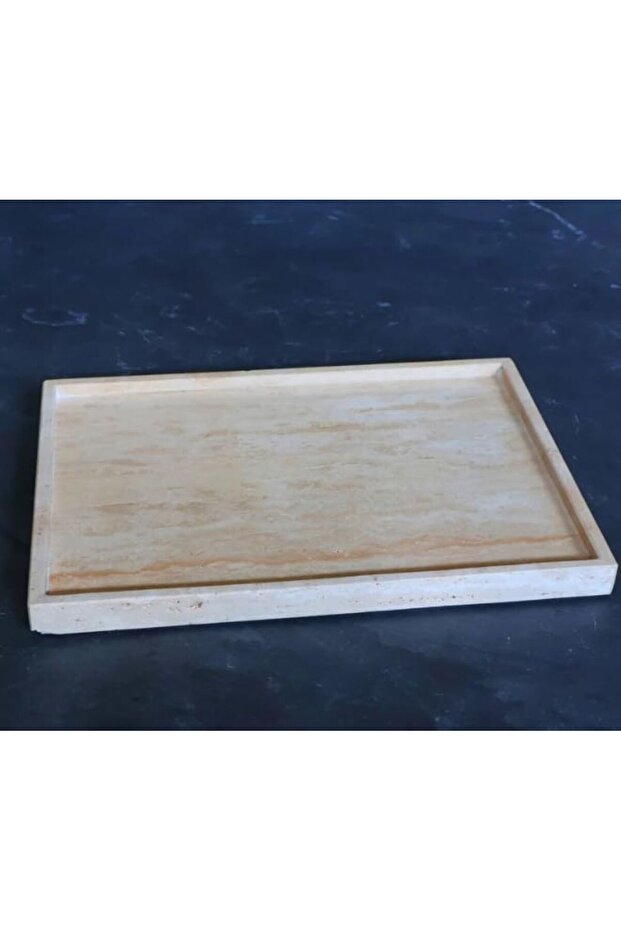Medium size Travertine Tray 35x25x2.5cm
