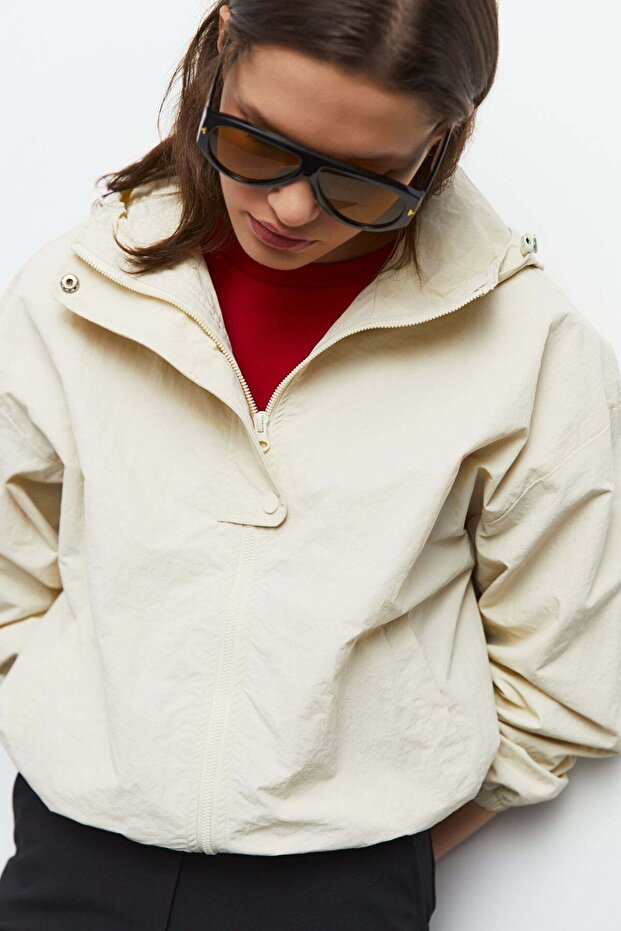 Kapüşonlu Mont - 8