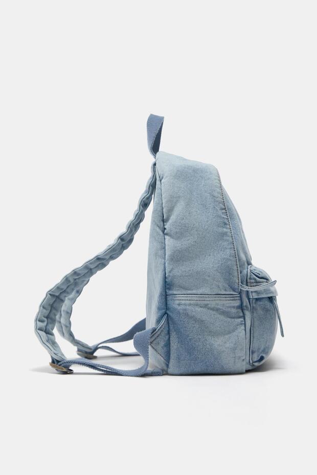 Denim sırt çantası - 4