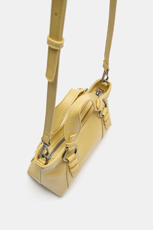 Halkalı çapraz askılı çanta - 5