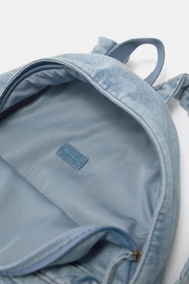 Denim sırt çantası - 3