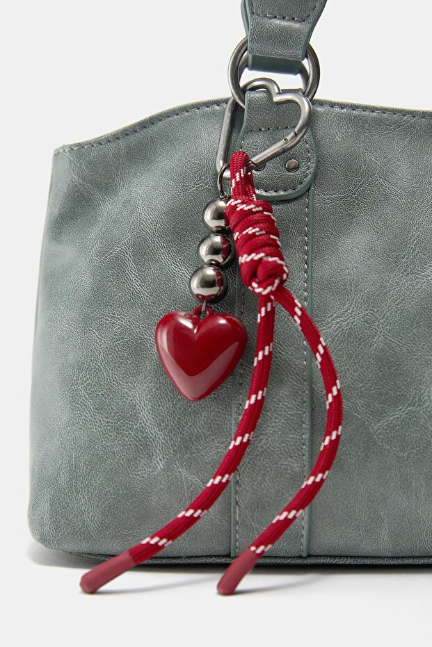 Süslemeli kol çantası - 5