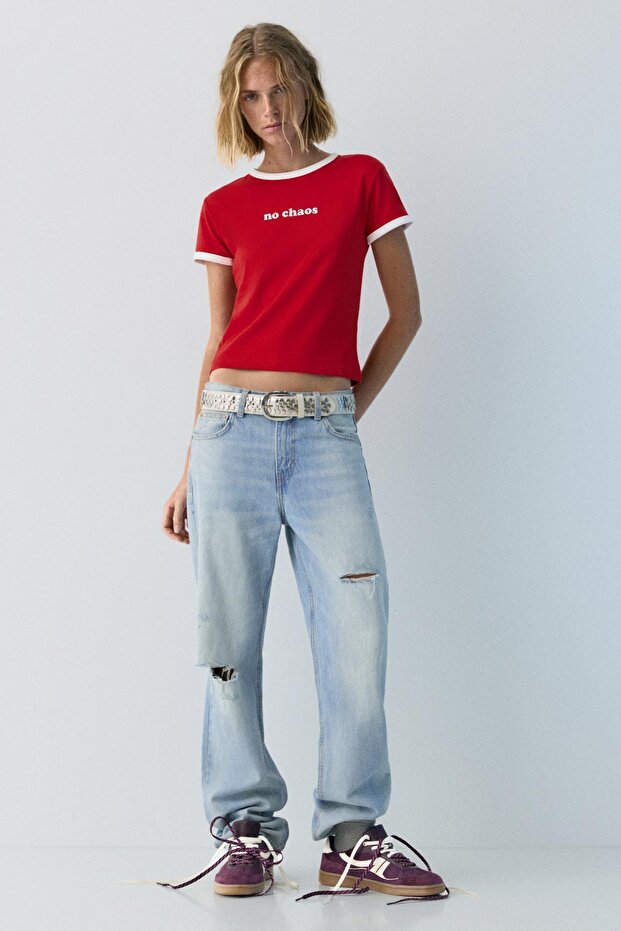 Retro detaylı spor ayakkabı - 6