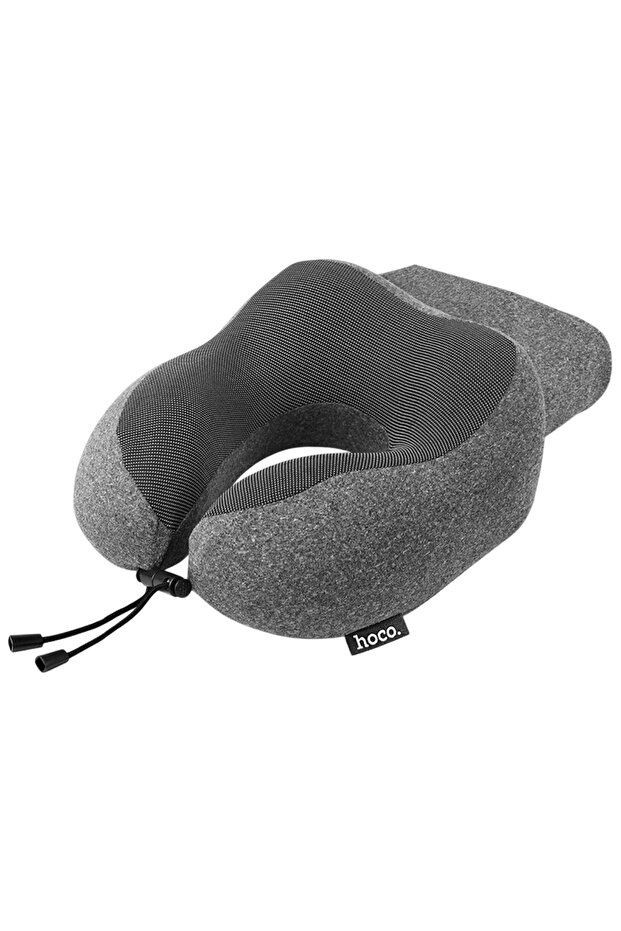 Hx70 360 Degree Memory Travel Neck Pillow - Gray