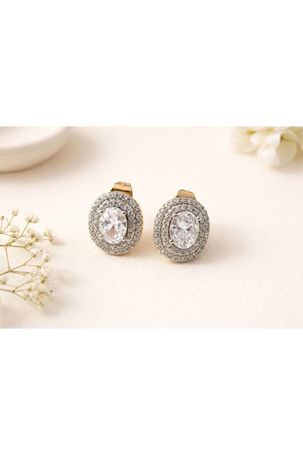 Vip Drop Stone Earrings