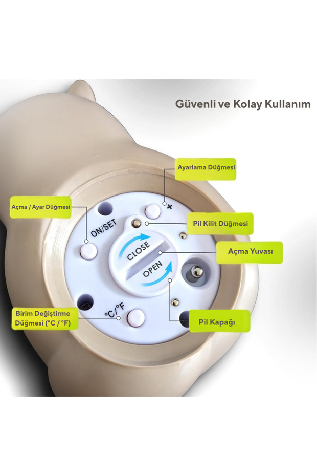 Rakü Banyo Termometresi - 7