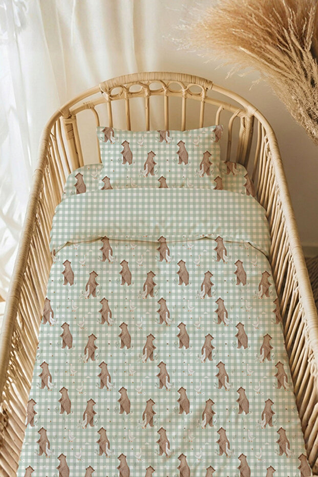 Park Bed Duvet Cover Set (80X110 cm) | Kindred Spirits