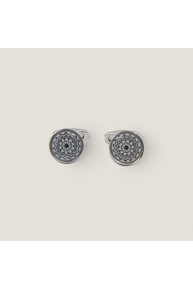 GREY STAINLESS STEEL KNOBS WITH Patterned - 4
