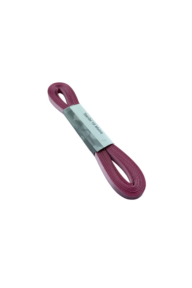 Folded Curtain Ribbon (5mm) Dirty Pink