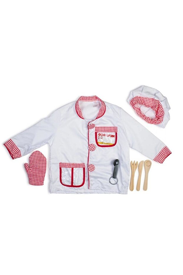 Kids Cook Costume Medium