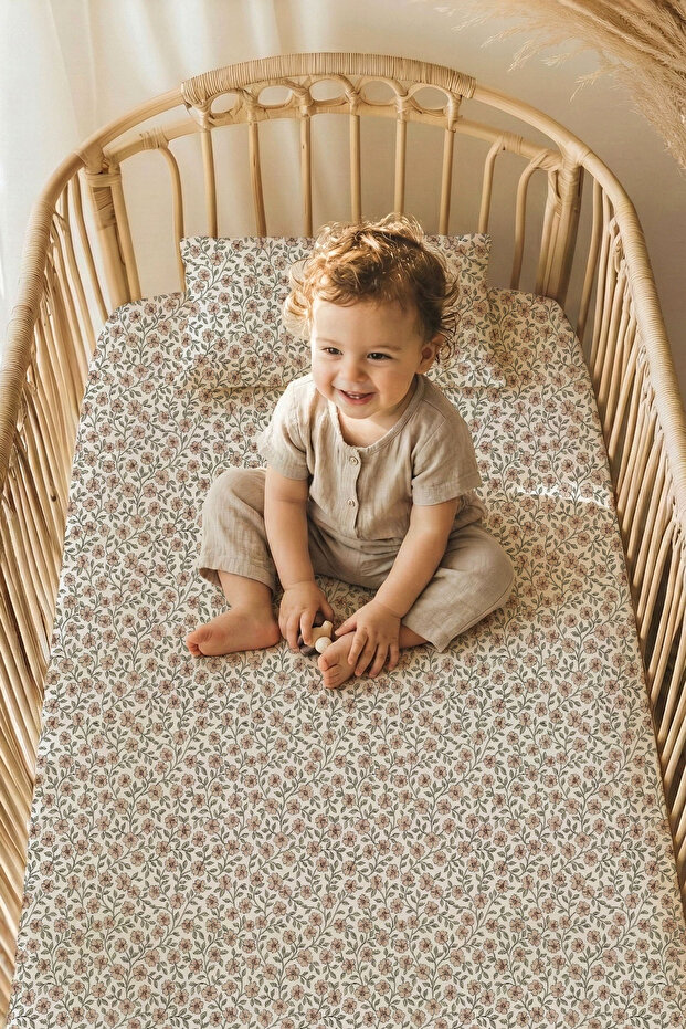 طقم ملاءات سرير مطاطية لشخص واحد - بريار بلوم - 2