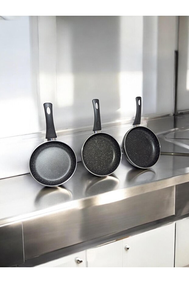 3lü GRANİT TAVA SETİ - 1