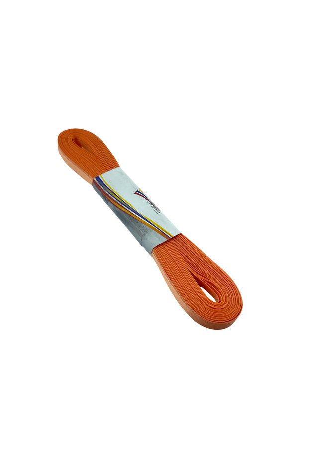 Folded Curtain Ribbon (5mm) Light Orange