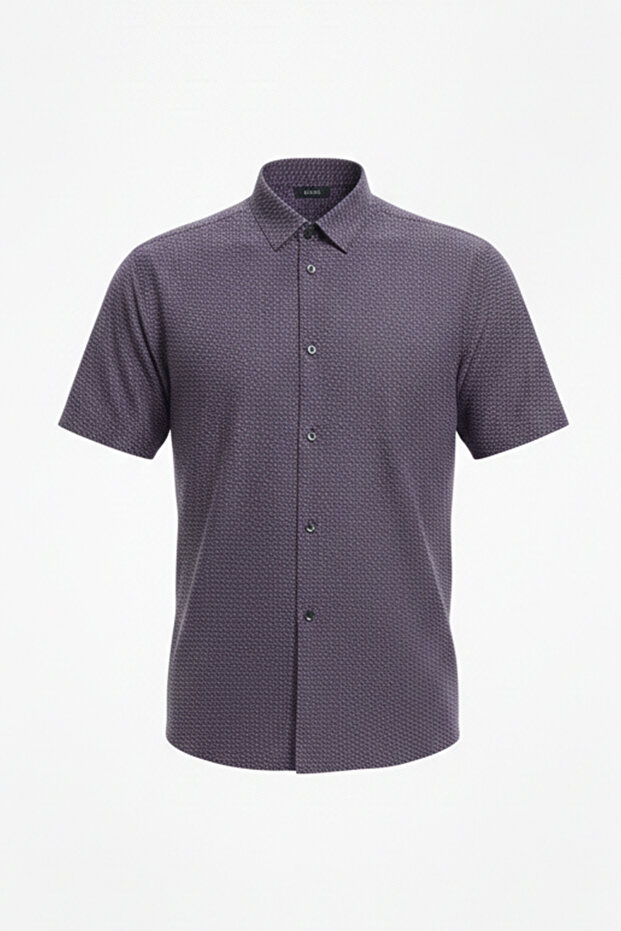 قميص منقوش للرجال - 4